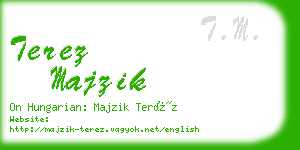 terez majzik business card